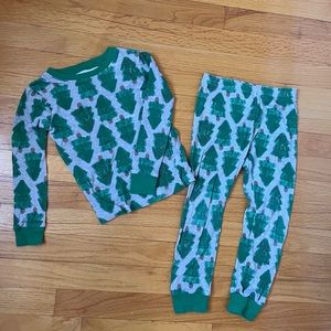 Carter’s Christmas tree pajamas